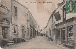 44 LEGE PLACE ET RUE DE L'EGLISE - Legé