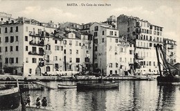 CORSE - BASTIA - Un Coin Du Vieux Port - Précurseur J. Moretti - Bastia