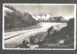 Aletschgletscher Mit Walliser Fiescherhörner - 1938 - Fiesch