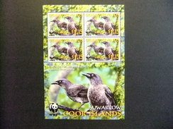 COOK ISLANDS 2005 Fauna W.W.F Birds Pajaros Oiseaux Yvert 1227 ** MNH - Usati