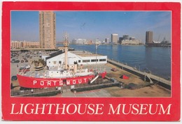 LIGHTHOUSE MUSEUM, Virginia, Coast Guard Lightship, Used Postcard [20759] - Norfolk