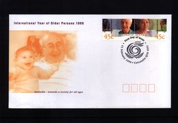 Australia 1999 International Year Of Older Persons FDC - Lettres & Documents