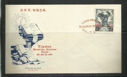 TRIESTE B 1951 CULTURA CROATA YUGOSLAVIA OVERPRINT SOPRASTAMPATO JUGOSLAVIA FDC - Marcophilie