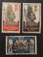 Gabon - M/U   - 1910-1922 -  # 49,50, 59 - Nuovi