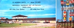 # Rimouski (carte Panoramique) - Motel Saint Laurent - CP 23x9 Cm - Rimouski