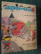 CLIP916 :  Couverture SPIROU Avec BENOIT BRISEFER Dessiné Par PEYO ET WALTHERY , Découpée Dans Une Revue SPIROU Des Anné - Benoît Brisefer