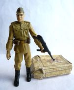 FIGURINE INDIANA JONES - RAIDERS OF THE LOST ARK - HASBRO 2008 - SOLDAT RUSSE - Sonstige & Ohne Zuordnung