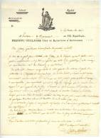 ARMEE D’ITALIE - GUILLAUME DE VAUDONCOURT (1772-1845) General PESCHIERA 1799 Texte!!! Legnago - Marques D'armée (avant 1900)