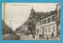 CPA Chemin De Fer Rue Nationale FORBACH 57 - Forbach