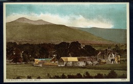 RB 1183 -  Postcard The Beacons & Newton Farm Brecon - Breconshire Wales - Breconshire