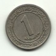 1972 - Algeria 1 Dinar - FAO, - Argelia