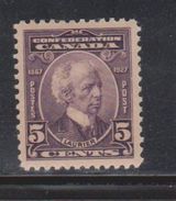 CANADA Scott # 144 Mint With Small Spots Of Album Adhesion - Laurier - Neufs