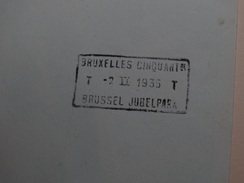 Telegram Déposé à Gent Vers -brussel Jubelpark Le 02/02/1935. - Sellos Telégrafos [TG]