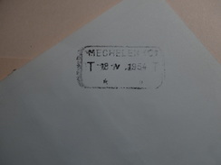 Telegram Déposé à Haacht Vers Mechelen(C) Le 18/05/1954. - Sellos Telégrafos [TG]