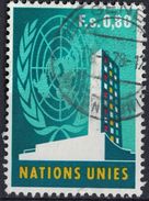 Nations Unies 1970 Genève Oblitéré Used ONU Emblème Et Bâtiment Siège SU - Oblitérés