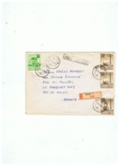 LETTRE PAR AVION DEPART RESITA ROUMANIE POUR LE TOUQUET  FRANCE 1958 - Storia Postale