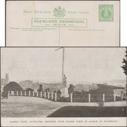 Nouvelle-Zélande 1913. Entier Postal, Carte D'exposition Auckland Exhibition 1913-14. Albert Park, Canons De Waterloo - Napoléon