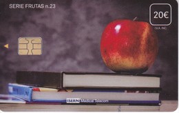 ISN-258 TARJETA DE ESPAÑA DE ISERN  DE LA SERIE FRUTAS Nº23 (MANZANA - APPLE) - Alimentation