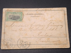 CONGO BELGE - Oblitération De Boma Sur Carte Postale ( Femmes Au Village) Pour La France En 1902 - L 11478 - Brieven En Documenten