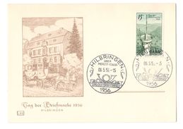 Saar1956: FirstDay Cancellation On Card Michel 369used - FDC