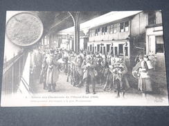 FRANCE - Carte Postale De La Grève Des Cheminots En 1910 , Débarquement Des Troupes à Montparnasse -  L 11495 - Strikes