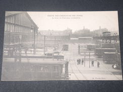 FRANCE - Carte Postale De La Grève Des Cheminots En 1910 , La Gare Du Nord Sans Locomotives -  L 11496 - Grèves