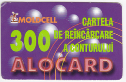 Moldova , Moldavie , Moldau , Old Prepaid Phonecards - Moldcell , 2002 , 300 Units ,  Paper , Used - Moldawien (Moldau)