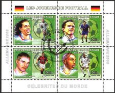 {CN04} Congo 2006 Football Soccer Sheet Used / CTO - Usados