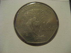 10 Rupees 1997 MAURITIUS Maurice Coin - Mauricio