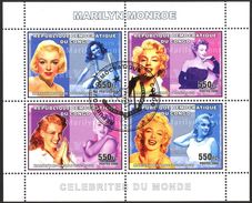 {CN12} Congo 2006 Marilyn Monroe Sheet Used / CTO - Usados