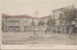 Brignais (rhone) Place Du Marché - Brignais
