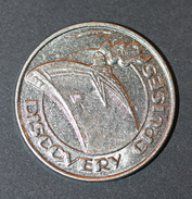 Jeton De Jeu De Casino De Paquebot "25c - Discovery Cruises / Twenty Cents / Gaming Token" Casino Token - Casino