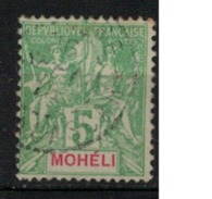 MOHELI       N°  YVERT      4            OBLITERE       ( O   2/37  ) - Oblitérés