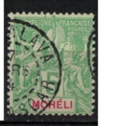 MOHELI       N°  YVERT      4      ( 2 )       OBLITERE       ( O   2/37  ) - Used Stamps