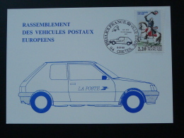 Carte Postcard Voiture Car Automobile Véhicules Postaux Creteil 94 Val De Marne Oblit. Philexfrance 1989 - Voitures