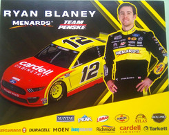 Ryan Blaney (American Race Car Driver) - Abbigliamento, Souvenirs & Varie