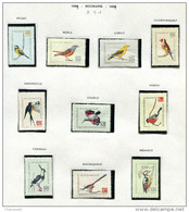 (cl 98 Bis) Roumanie **  PA N° 91 à 100 - Oiseaux Divers - Unused Stamps