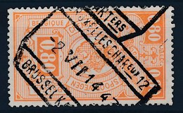 BELGIE - TR 243 - Cachet  "BXL-CHARTREUX 12 - BRUSSEL-KARTUIZERS " - (ref. 18.347) - Usati