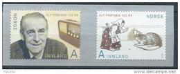 Norvège 2014 N°1806/1807 Neufs** Alf Proysen - Unused Stamps