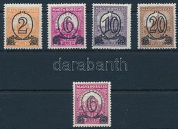 ** * 1931 Kisegítő Sor + 6/8f IX-es Vízjellel, 14:14 1/4 Fogazással (44.000) / Mi 471-474x + 472y 14:14 1/4 Perforation - Sonstige & Ohne Zuordnung