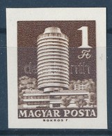 ** 1969 Az 1964. Közlekedés (II.) Kiegészítő értéke; Körszálló 1 Ft Vágott (3.000) - Altri & Non Classificati