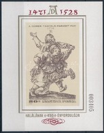 ** 1979 Festmények XVIII. Vágott Blokk (7.000) - Sonstige & Ohne Zuordnung