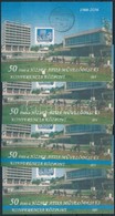 ** 2016 Salgótarján 50 éves A Művelődési Ház 4 Db-os Emlékív Garnitúra Azonos Sorszámmal - Altri & Non Classificati