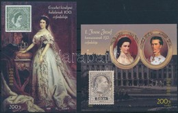 ** 1998/7, 12 Erzsébet Királyné és I. Ferenc József Emlékívek (10.000) - Sonstige & Ohne Zuordnung