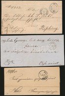 14 Db Levél, Levelezőlap, Képeslap 1831-től - Altri & Non Classificati