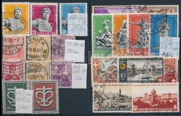 O Svájc 1907-1945 22 Db Bélyeg (Mi EUR 97,-) - Sonstige & Ohne Zuordnung