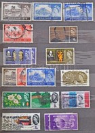 ** O 1950-1980 Nagy.Britannia, Angol Gyarmatok, USA Kis Tétel 10 Lapos Közepes Berakóban - Sonstige & Ohne Zuordnung