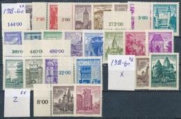 ** Ausztria 1958-1960 Épületek 2 Stecklapon - Sonstige & Ohne Zuordnung