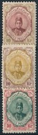 * Irán 1911 Sor Utolsó 3 értéke Garancia Nélkül / No Guarantee (Mi EUR 305,-) - Sonstige & Ohne Zuordnung