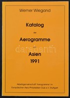 Wiegand Ázsia Aerogramm Katalógusa 1991 - Sonstige & Ohne Zuordnung